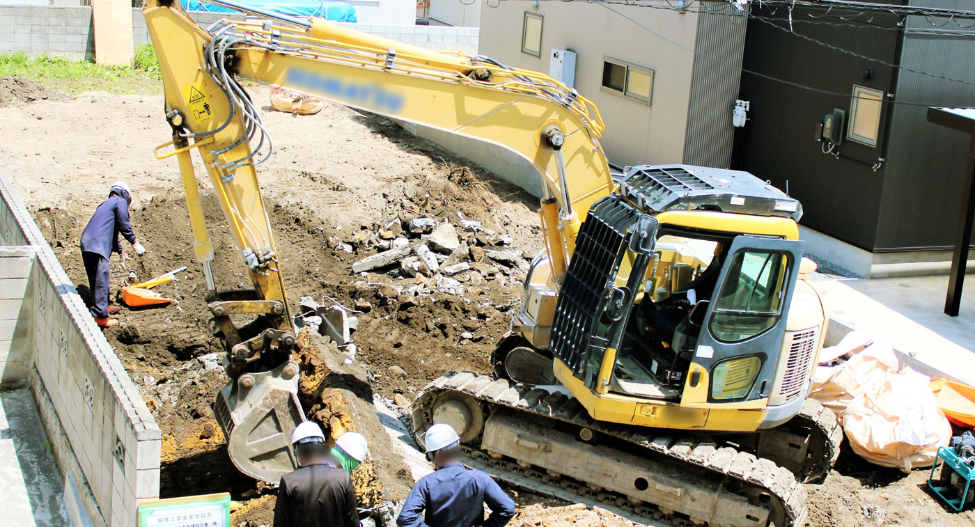 住宅・店舗の解体工事